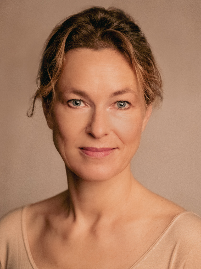 Aleksandra Justa, aktorka Teatru Narodowego. Fot. Marta Ankiersztejn