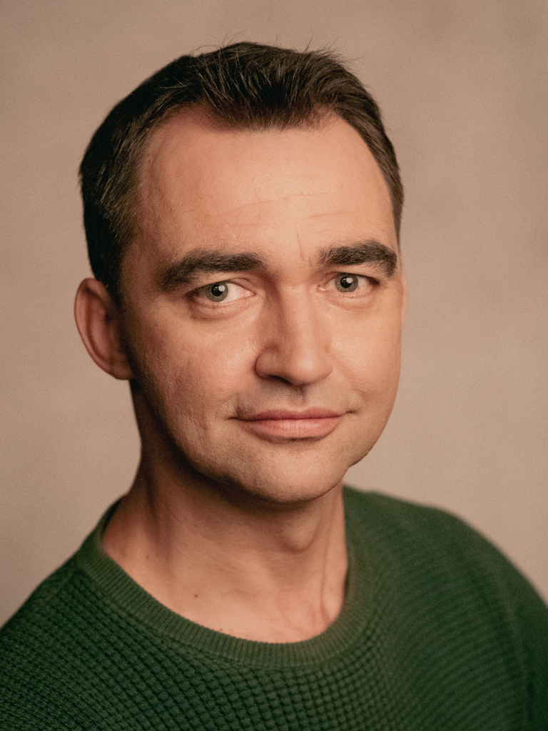 Marcin Przybylski, aktor Teatru Narodowego. Fot. Marta Ankiersztejn