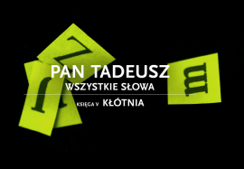 PAN TADEUSZ – wszystkie słowa. Księga V „Kłótnia”