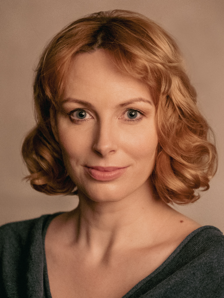 Anna Lobedan, aktorka Teatru Narodowego. Fot. Marta Ankiersztejn
