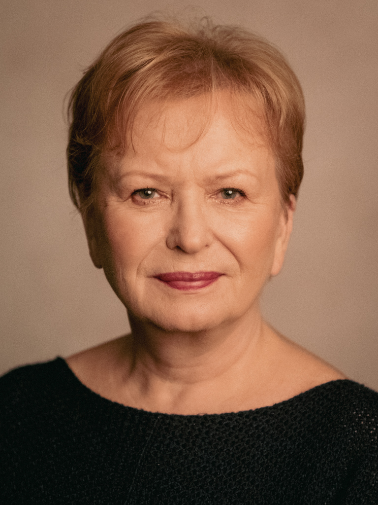Sławomira Łozińska, aktorka Teatru Narodowego. Fot. Marta Ankiersztejn