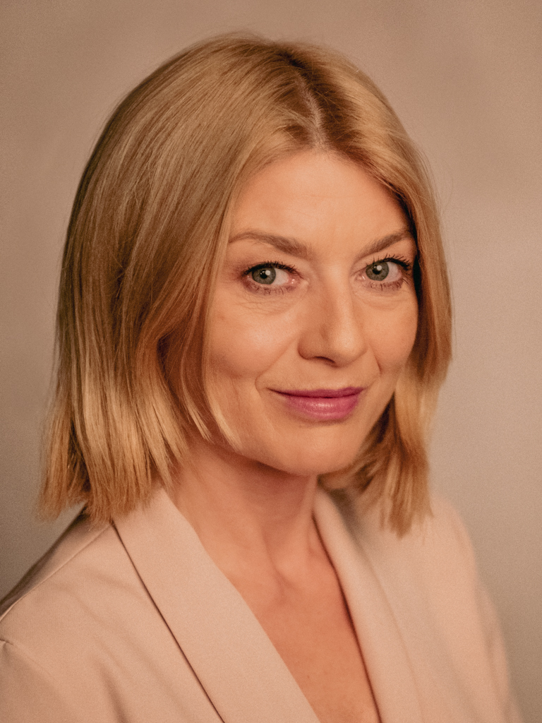 Edyta Olszówka, aktorka Teatru Narodowego. Fot. Marta Ankiersztejn