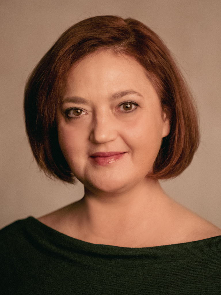 Anna Ułas, aktorka Teatru Narodowego. Fot. Marta Ankiersztejn