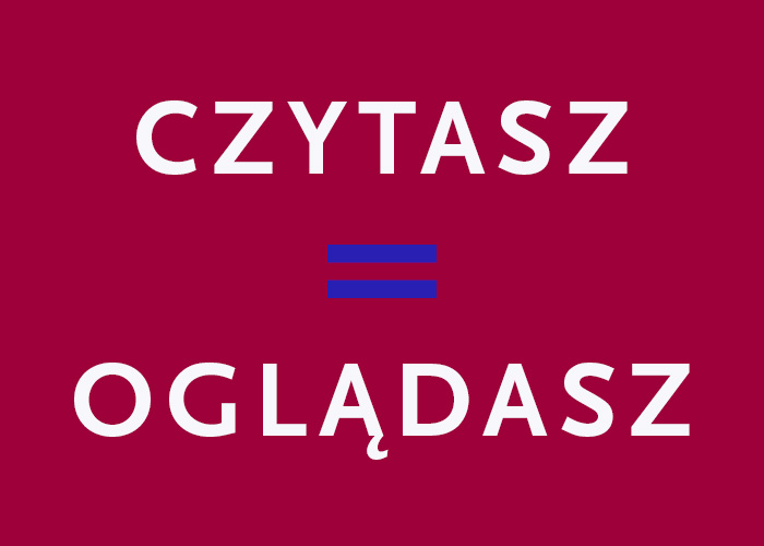 CZYTASZ = OGLĄDASZ | Z biletem na Międzynarodowe Targi Książki kupisz bilety ulgowe do Teatru Narodowego! | grafika