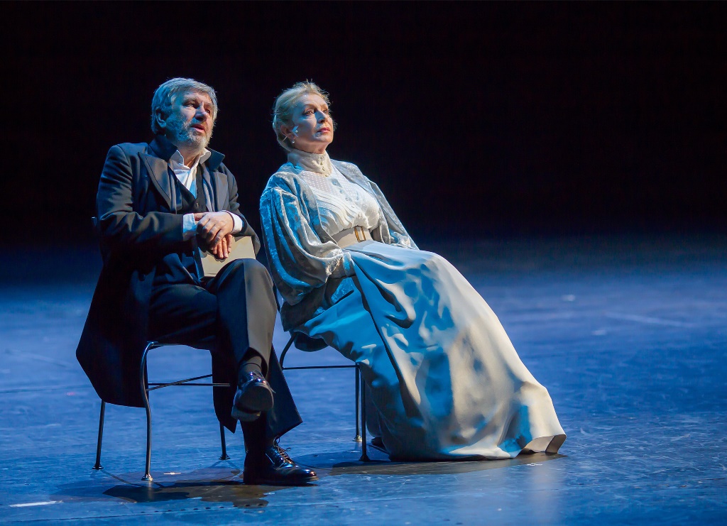 Jerzy Radziwiłowicz (Stary Kordian), Ewa Wiśniewska (Laura I). Fot. Yato Photography